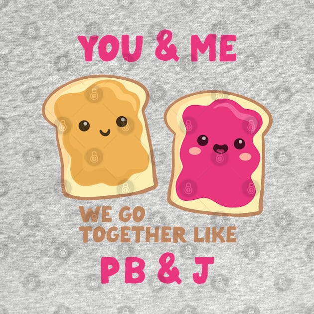 pbj you & me (raspberry) by mystudiocreate